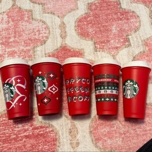 Starbucks Festive Red Cup Collection